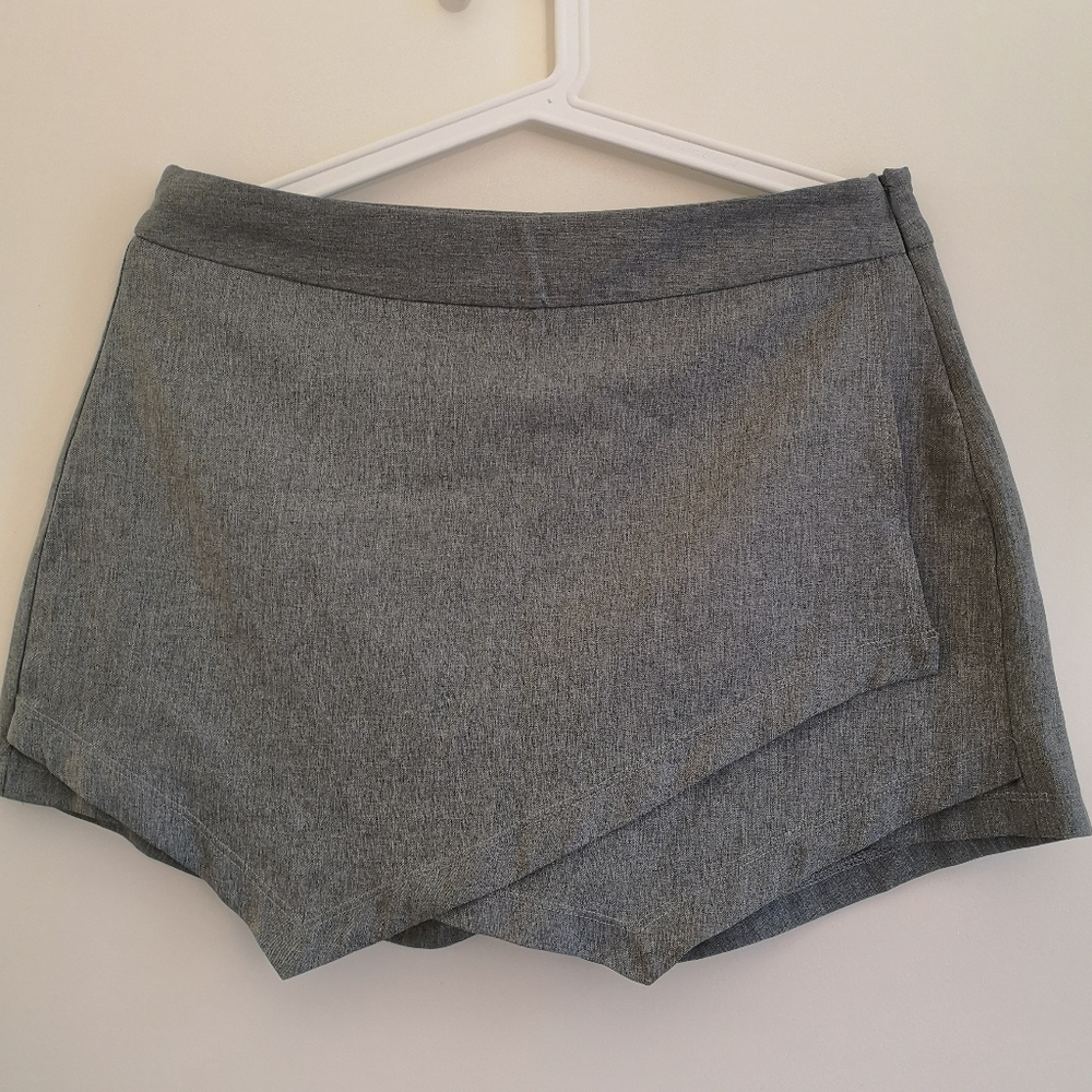 Grey Short Skirt (Skort)